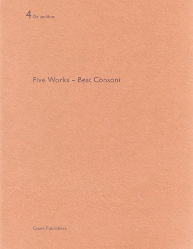 Stock image for Beat Consoni - Five Works for sale by Hennessey + Ingalls