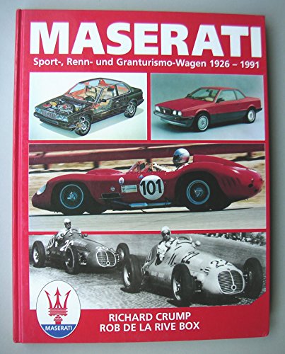 Stock image for Maserati. Sport-, Renn- und Granturismo-Wagen 1926 - 1991. for sale by Antiquariat Dr. Rainer Minx, Bcherstadt