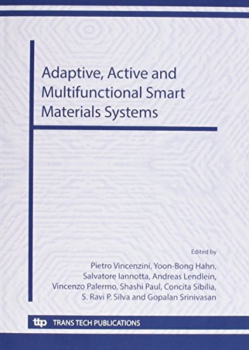 Beispielbild fr Adaptive, Active and Multifunctional Smart Materials Systems: Selected, Peer Reviewed Papers from Symposium a Adaptive and Multifunctional Smart Mater zum Verkauf von ThriftBooks-Dallas