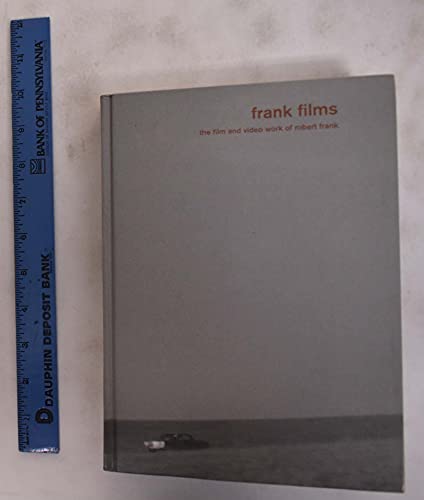 Imagen de archivo de Frank Films: The Film and Video Work of Robert Frank a la venta por HPB-Red