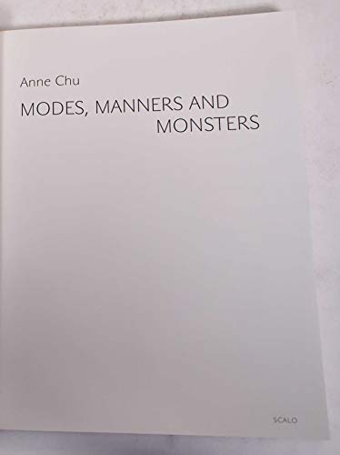 Stock image for Modes, Manners and Monsters for sale by Tornbooks
