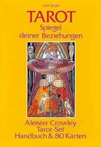 Tarot -Spiegel deiner Beziehungen. Aleister Crowley Tarot-Set. Handbuch & 80 Karten