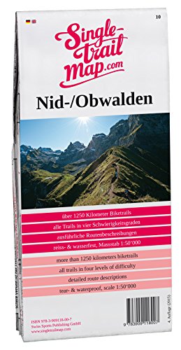 9783909118007: Singletrail Map 010 Nid-/Obwalden