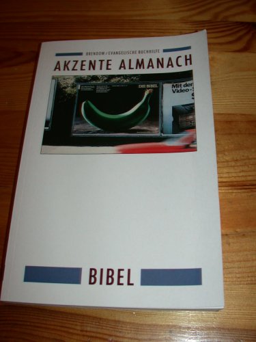 Beispielbild fr Akzente-Almanach 1992 zum Verkauf von Bcher-Schatzkiste