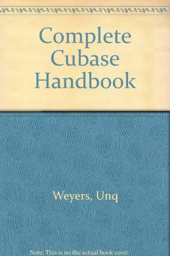 9783910098114: Complete Cubase Handbook