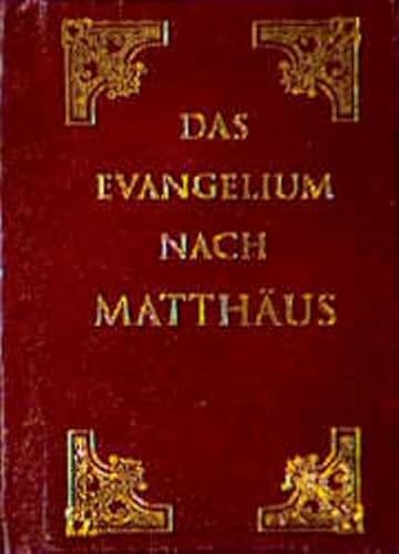 Beispielbild fr Das Evangelium nach Matthus. Miniaturbuch. zum Verkauf von Antiquariat Reinhold Pabel