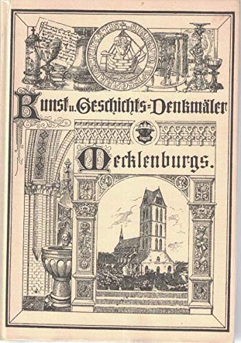 Beispielbild fr Die Kunst- und Geschichts-Denkmler 2 des Grossherzogthums Mecklenburg-Schwerin zum Verkauf von medimops