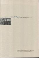 Beispielbild fr . das Bauhaus zerstrt, 1945-1947, das Bauhaus strt. zum Verkauf von medimops