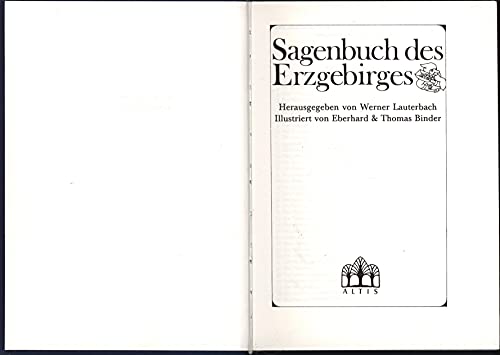 Imagen de archivo de Sagenbuch des Erzgebirges a la venta por medimops