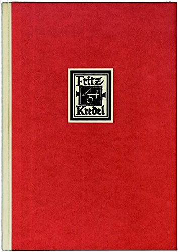 9783910206458: Fritz Kredel: Das buchkunstlerische Werk in Deutschland und Amerika.