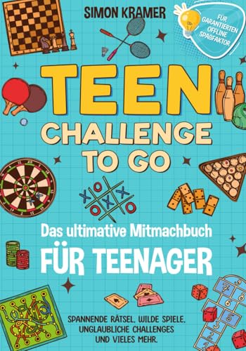 Immagine stock per Teen Challenge To Go - Das ultimative Mitmachbuch f�r Teenager: Spannende R�tsel, wilde Spiele, unglaubliche Challenges und vieles mehr. F�r garantierten Offline-Spa�faktor