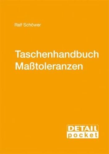 9783920034423: Detail Pocket: Taschenhandbuch Matoleranzen