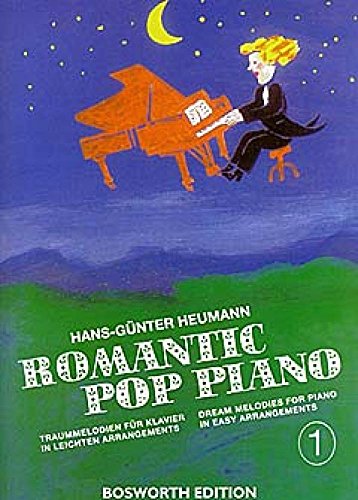 9783920127293: Romantic pop piano 1 piano: Traummelodien fr Klavier in Leichten Arrangements - Dream Melodies for Piano in Easy Arrangements