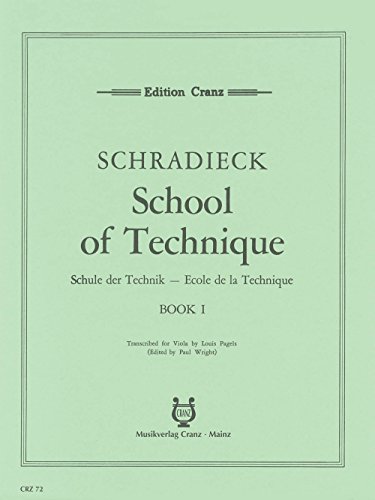 School of Viola Technique - Volume 1: Exercises in the different positions (9783920201009) by [???]