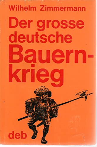 9783920303260: Der grosse deutsche Bauernkrieg / Wilhelm Zimmermann. Mit 115 Zeichn. von Hans Baltzer