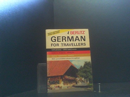 Stock image for Berlitz German for Travelers 1200 Phrses - 2000 Useful Words for sale by Wonder Book