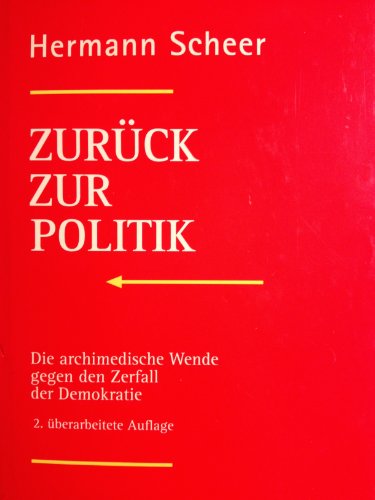 Stock image for Zur�ck zur Politik