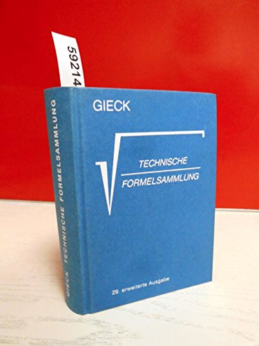 9783920379173: Manual de Formulas Tecnicas (Spanish Edition)