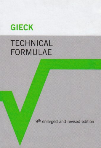 9783920379272: Technical Formulae