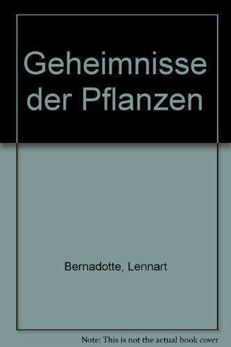 Imagen de archivo de Geheimnisse der Pflanzen a la venta por medimops