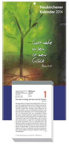 9783920524382: Neukirchener Kalender 2014. Abreikalender. Block mit 384 Blttern und Rckwand