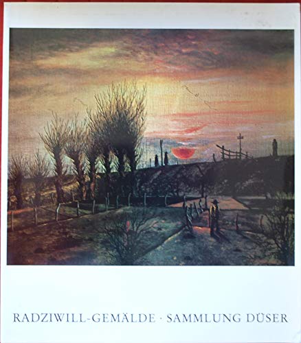 9783920557335: Radziwill-Gemalde, Sammlung Duser (German Edition)