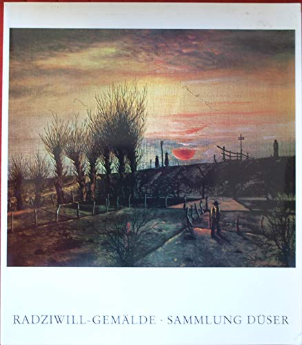 9783920557335: Radziwill-Gemalde, Sammlung Duser