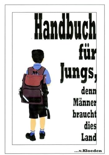 9783920564593: Chasot, F: Handbuch fr Jungs