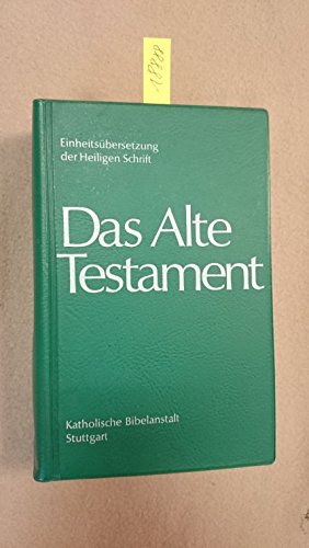 9783920609126: Das Alte Testament.