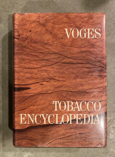 Stock image for Tobacco encyclopedia for sale by GF Books, Inc.