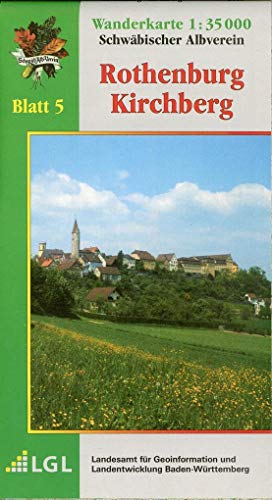 Beispielbild fr Karte des Schwbischen Albvereins 05 Rothenburg - Kirchberg 1 : 35 000 zum Verkauf von Blackwell's