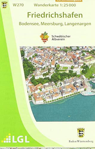 Beispielbild fr Friedrichshafen - Bodensee, Meersburg, Langenargen: Wanderkarte 1:25.000 (Wanderkarten 1:25 000) zum Verkauf von medimops