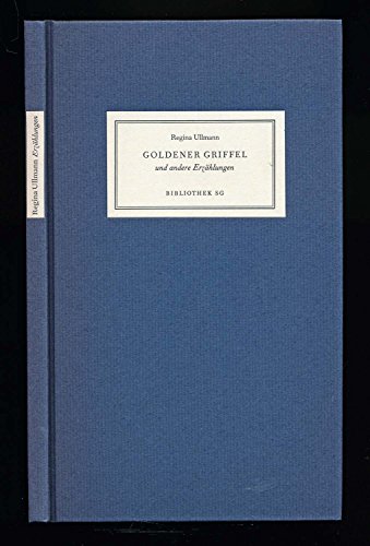 9783920856421: Goldener Griffel: Und andere Erzhlungen (Livre en allemand)