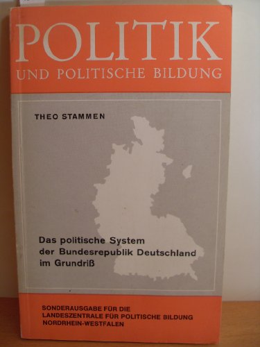 Imagen de archivo de Das politische System der Bundesrepublik Deutschland im Grundriss a la venta por Versandantiquariat Felix Mcke