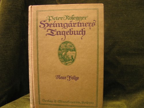 Beispielbild fr Heimgrtners Tagebuch. zum Verkauf von medimops