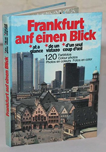 Imagen de archivo de Frankfurt auf einen Blick a la venta por Versandantiquariat Felix Mcke