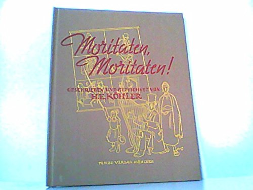 Imagen de archivo de Moritaten, Moritaten a la venta por Antiquariat Armebooks