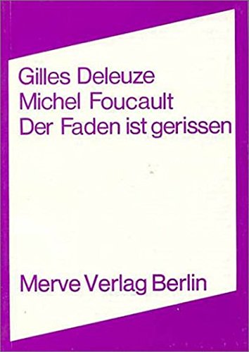 Imagen de archivo de Der Faden ist gerissen -Language: german a la venta por GreatBookPrices