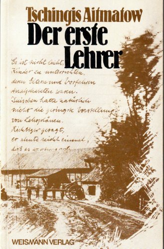 Imagen de archivo de Der erste Lehrer a la venta por Better World Books