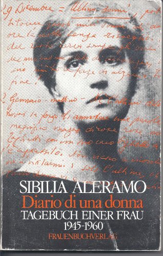 9783921040928: Diario di una donna. Tagebuch einer Frau 1945 - 1960