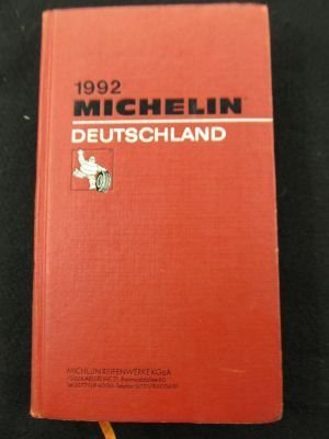 9783921078020: Michelin Red Guide: Germany, 1982 (Michelin Red Hotel & Restaurant Guides) [Idioma Ingls]
