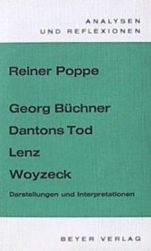 Beispielbild fr Georg Bchner Dantons Tod Lenz Woyzeck. Darstellungen und Interpretationen. A. zum Verkauf von Antiquariat Armebooks