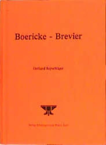 Stock image for Boericke-Brevier for sale by medimops