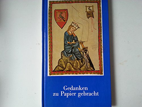 Beispielbild fr Gedanken zu Papier gebracht [Paperback] Schwieger, Heinz G. zum Verkauf von tomsshop.eu