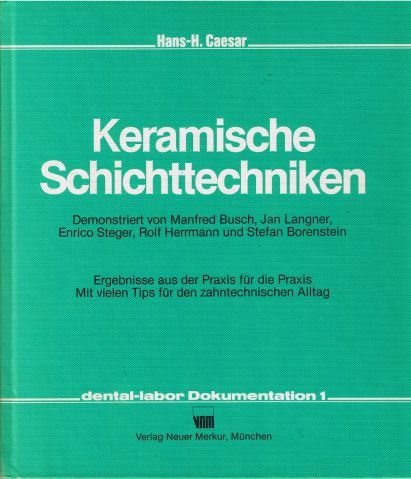 Stock image for Keramische Schichttechniken for sale by medimops