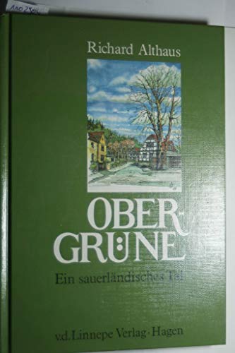 Stock image for Obergrne. Ein sauerlndisches Tal for sale by medimops