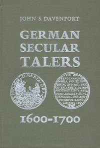 German Secular Talers 1600 bis 1700 - John S Davenport