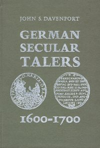 9783921302125: German Secular Talers 1600 bis 1700