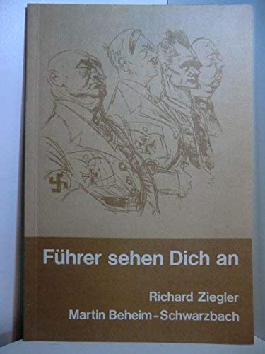 Stock image for Fhrer sehen Dich an. Sonette und Portrts. for sale by Antiquariat Jrgen Lssig