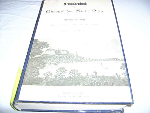 Beispielbild fr Urkundenbuch zur Chronik der Stadt Pln zum Verkauf von medimops